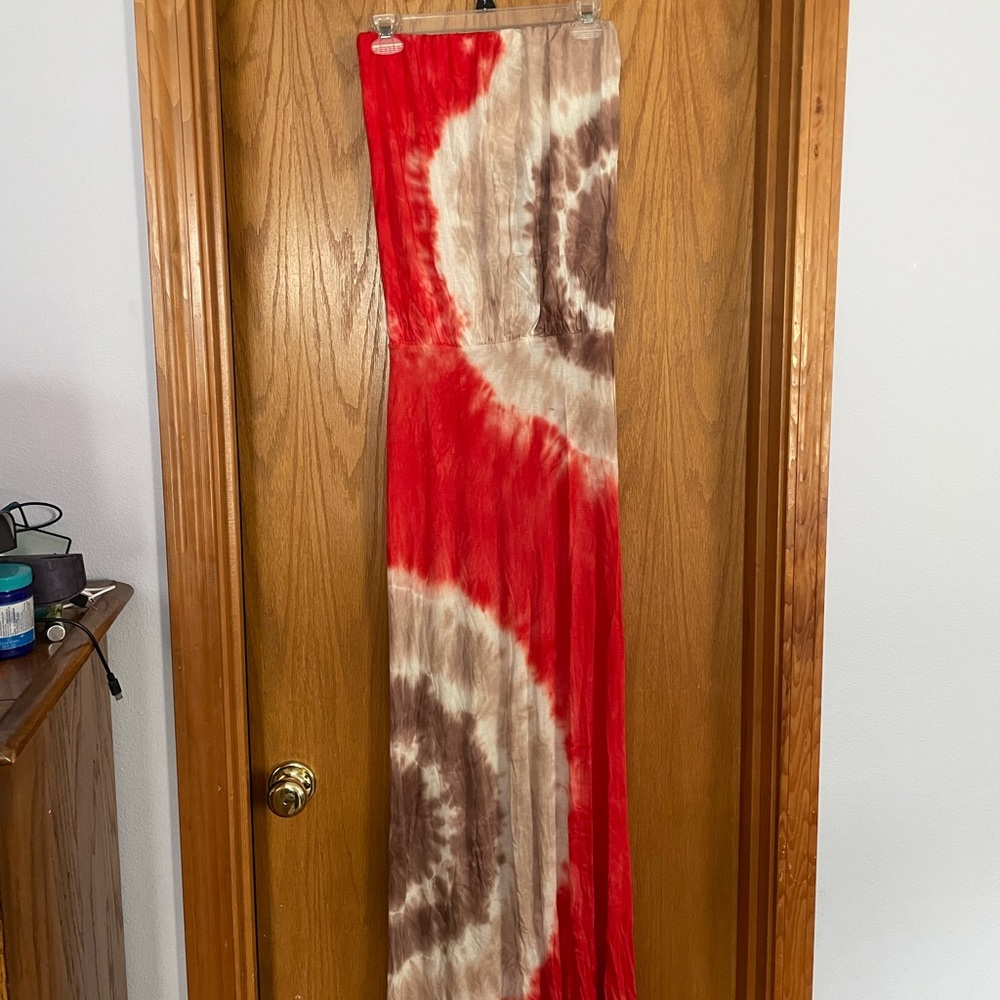 Young fabulous and broke tie dye tube dress - Picture 2 of 4